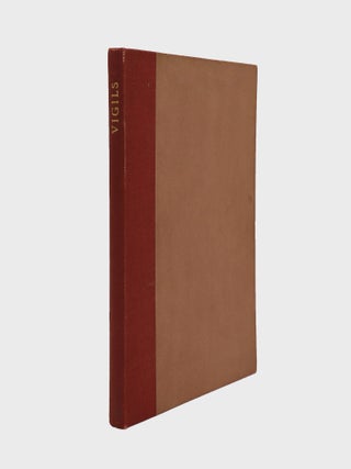 Item #376444 Vigils. Siegfried Sassoon