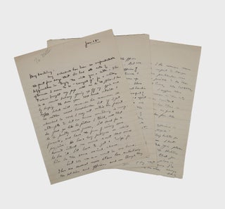 Item #376490 Autograph Letter, Signed "Ike" to his wife Mamie. Dwight D. Eisenhower