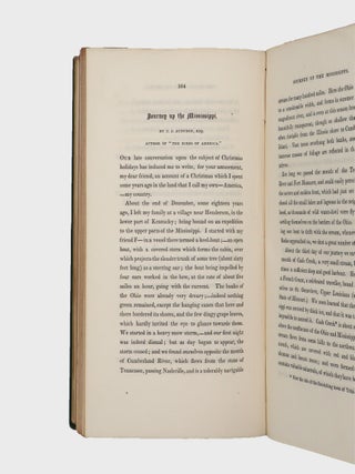 Item #376724 Journey up the Mississippi [pp. 104-27, in:] The Winter Wreath, A Collection of...
