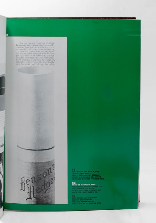 39 Annual of Advertising & Editorial Art & Design of the Art Director's Club of New York