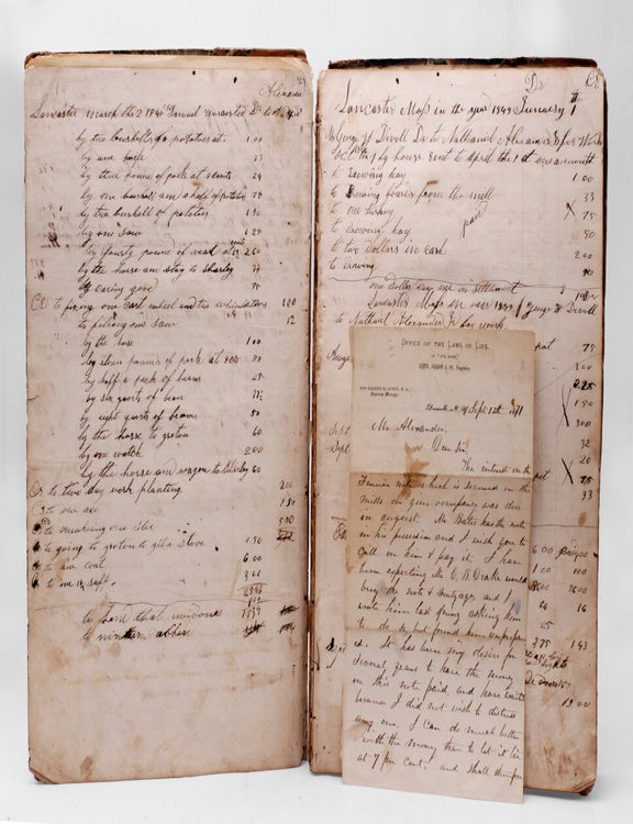 Farming/Saw Mill Ledger