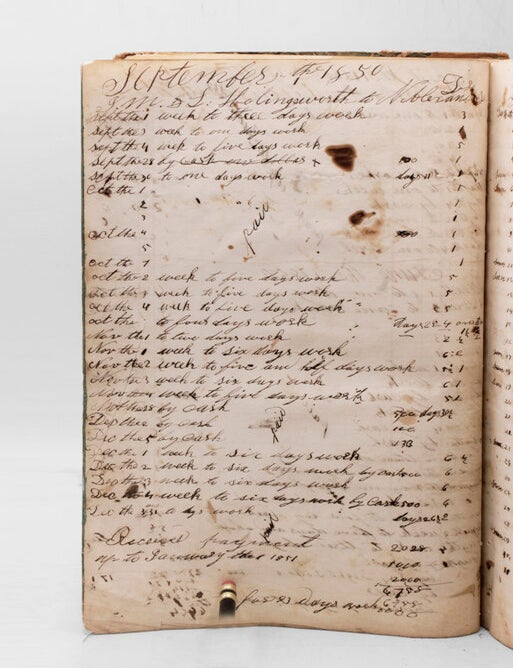 Farming/Saw Mill Ledger