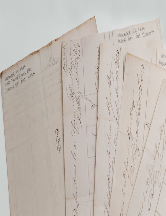 Group of 10 maritime documents. Manuscript or partly printed. 4 double-page. Folio, single sheets;