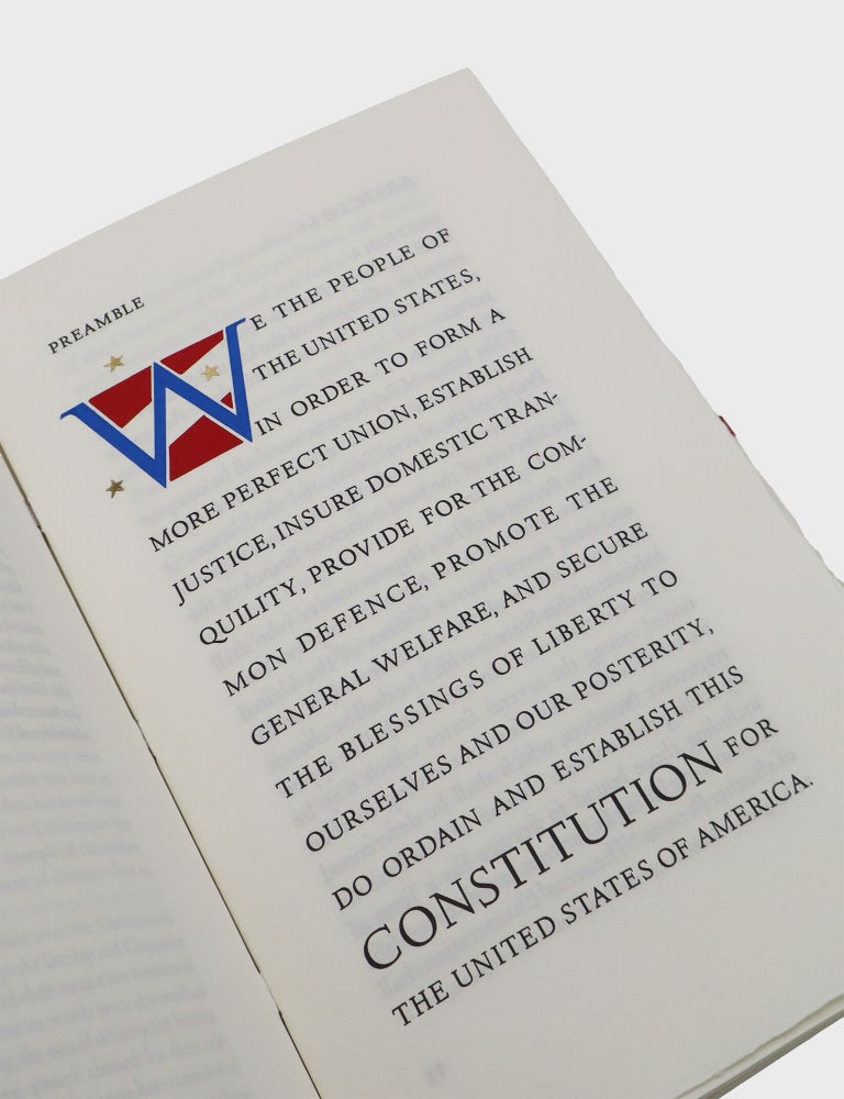 Constitution of the United States. Published for the Bicentennial of its Adoption 1787