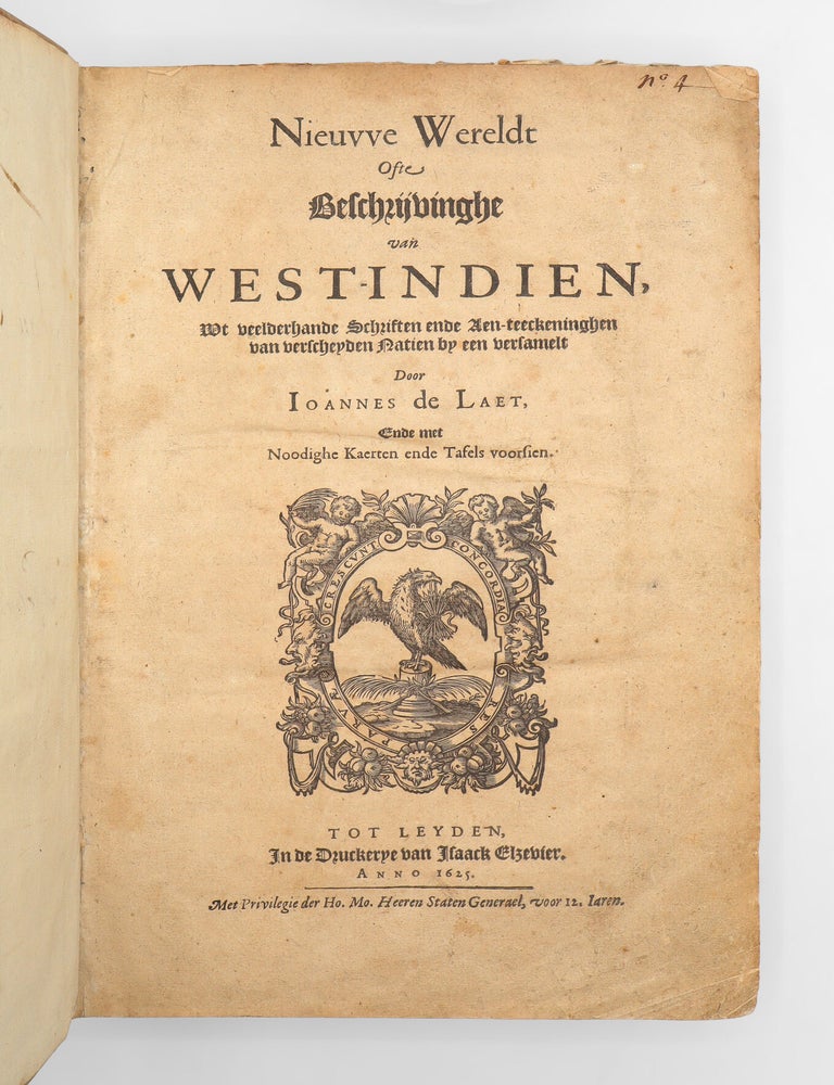 Nieuwe Wereldt ofte Beschrijvinghe van West-Indien, wt veelerhande Schriften ende Aenteekeningen van verscheydn Natien by een versamelt