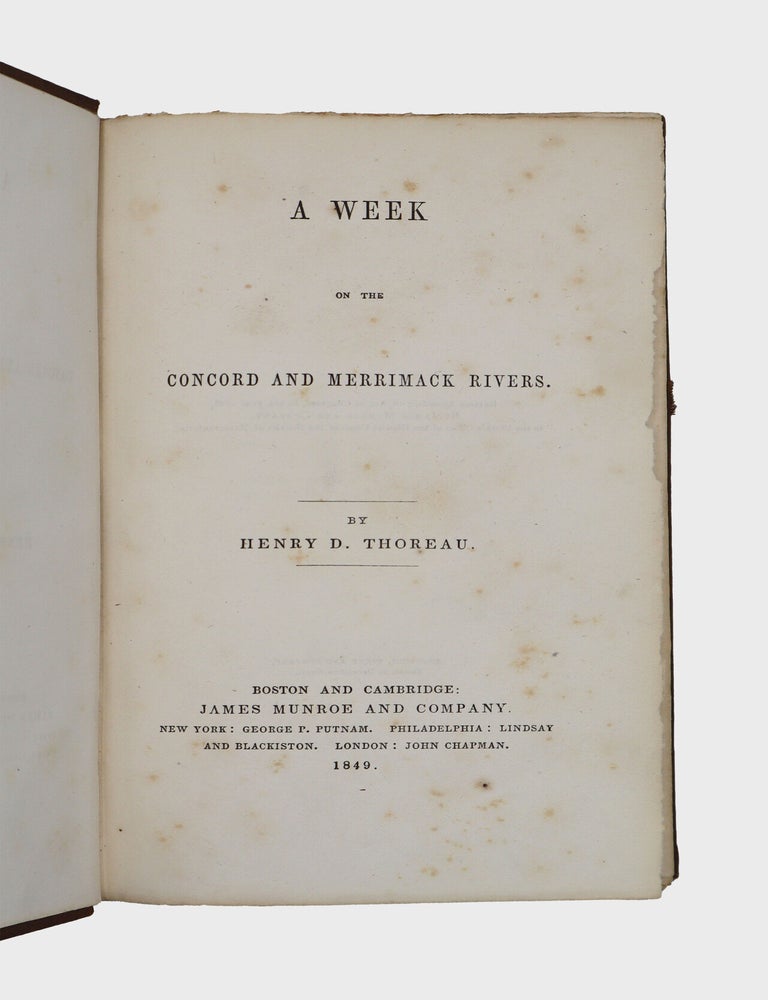 A Week on the Concord and Merrimack (4/8)