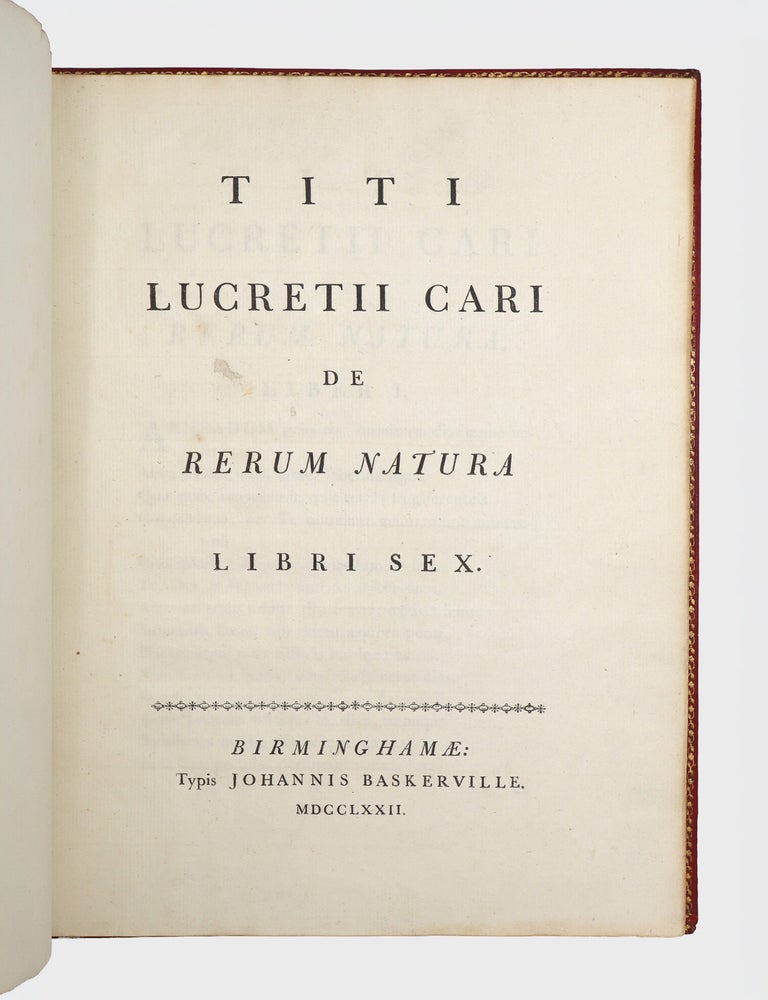 De Rerum Natura Libri Sex