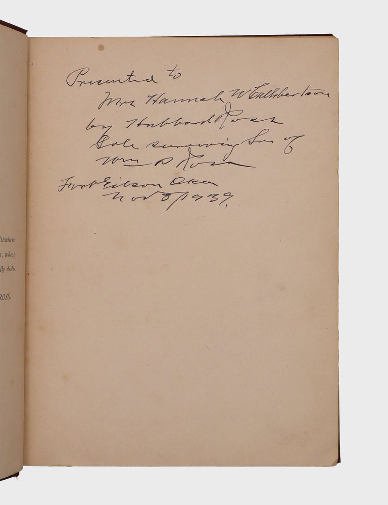The Life and Times of Hon. William P. Ross