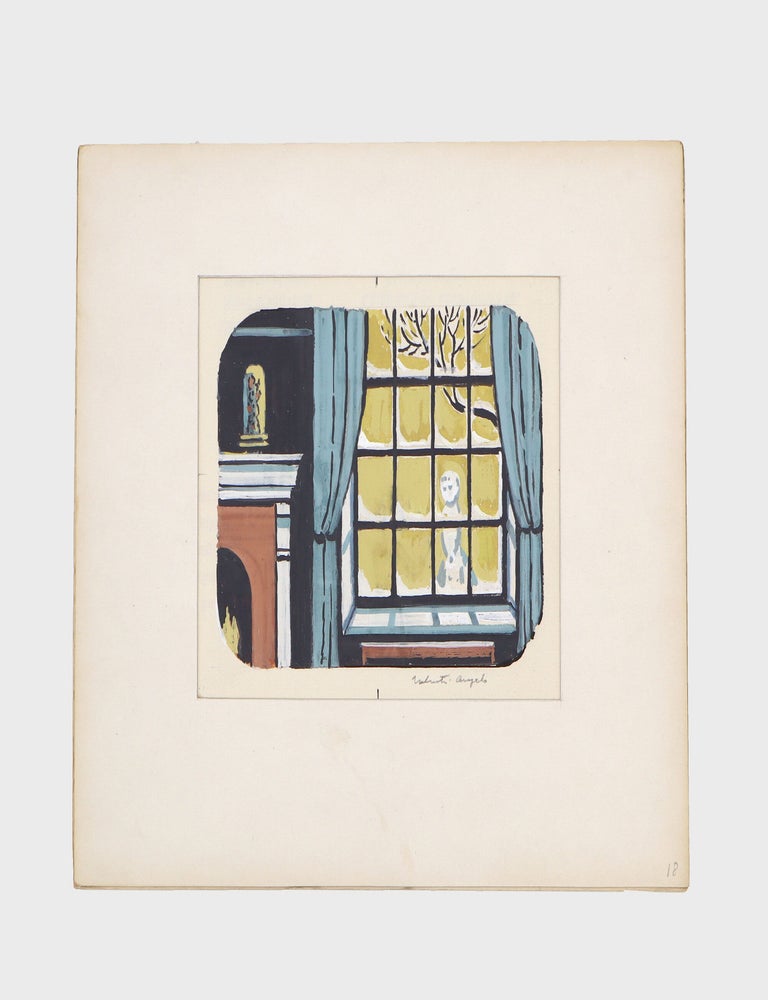 27 original gouache illustrations for the Limited Editions Club publication of Hawthorne's TWICE TOLD TALES