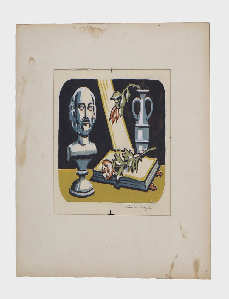 27 original gouache illustrations for the Limited Editions Club publication of Hawthorne's TWICE TOLD TALES