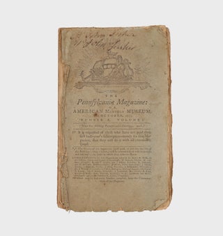 Item #378152 The Pennsylvania Magazine: or, American Monthly Museum. For October, 1775. Thomas Paine