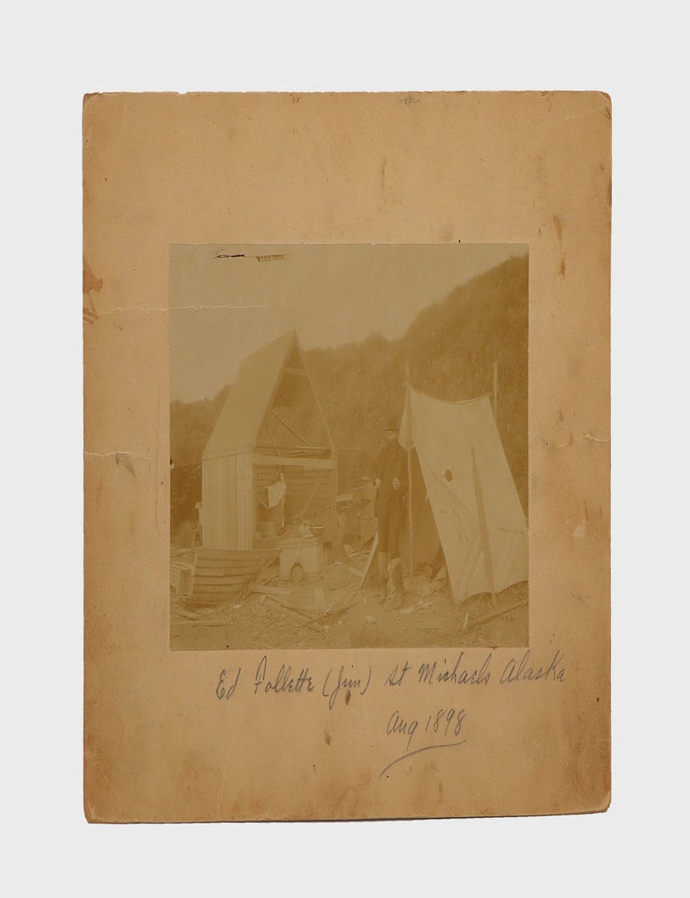 [Album of photographs of Nome during the Gold Rush, assembled by John Lewis Beau (1863-1927), owner and operator of the Beau Mercantile Company]