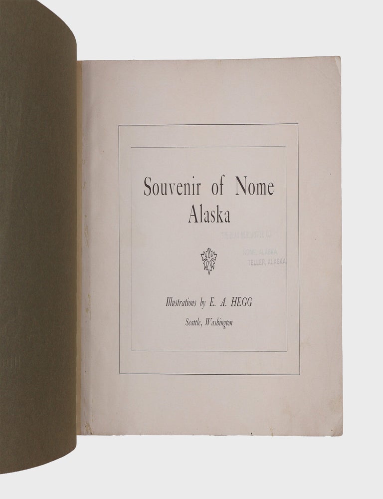 [Album of photographs of Nome during the Gold Rush, assembled by John Lewis Beau (1863-1927), owner and operator of the Beau Mercantile Company]