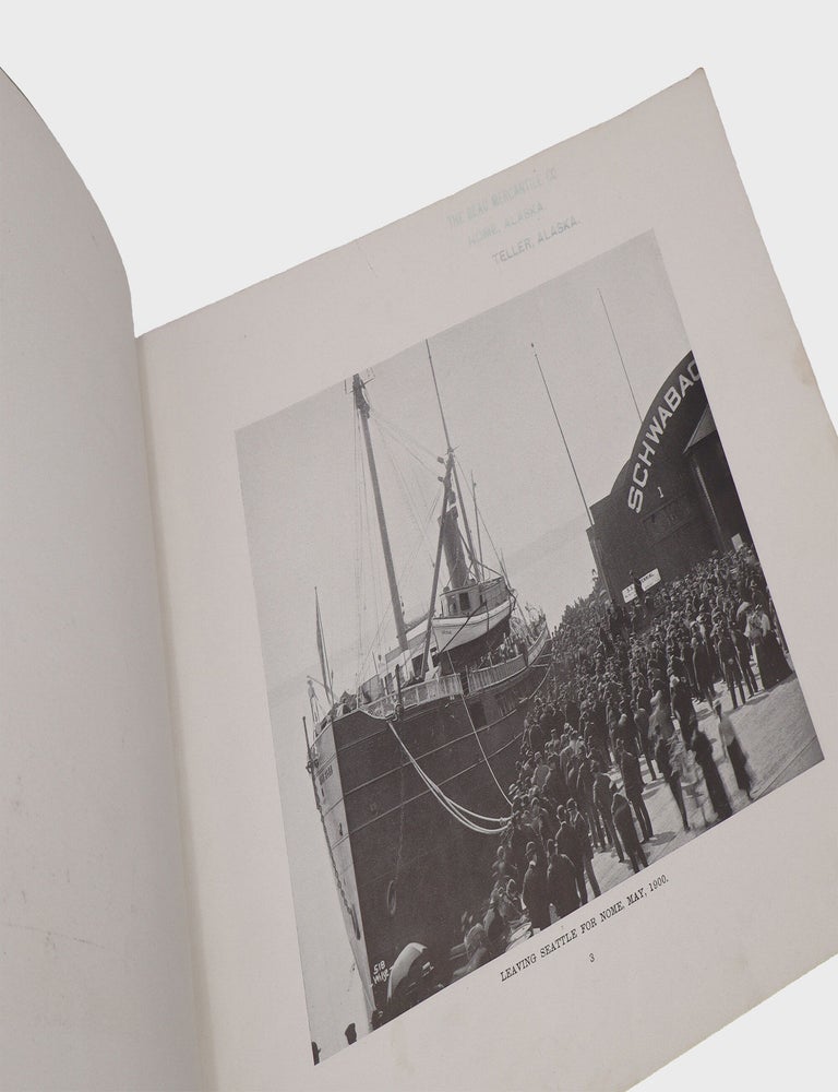 [Album of photographs of Nome during the Gold Rush, assembled by John Lewis Beau (1863-1927), owner and operator of the Beau Mercantile Company]