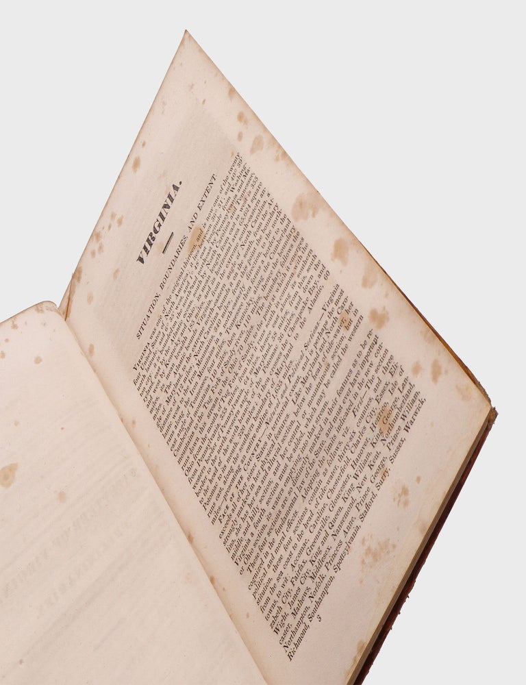 A New and Comprehensive Gazetteer of Virginia, and the District of Columbia: Containing a Copious Collection of Geographical, Statistical, Political, Religious, Moral and Miscellaneous Information ... To which is added a History of Virginia from its First Settlement to the Year 1754: with an Abstract of the Principal Events from the Period to the Independence of Virginia