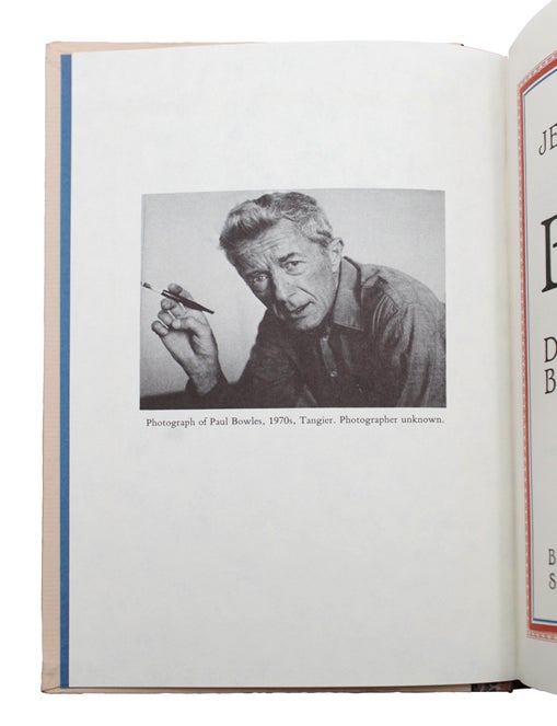 Paul Bowles A Descriptive Bibliography