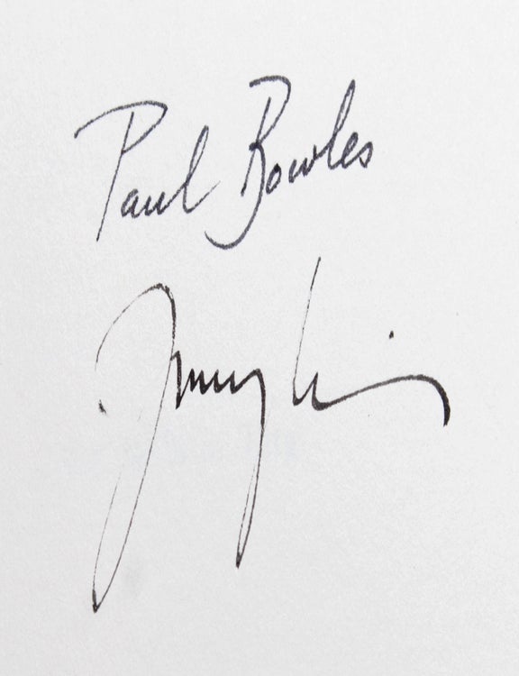Paul Bowles A Descriptive Bibliography