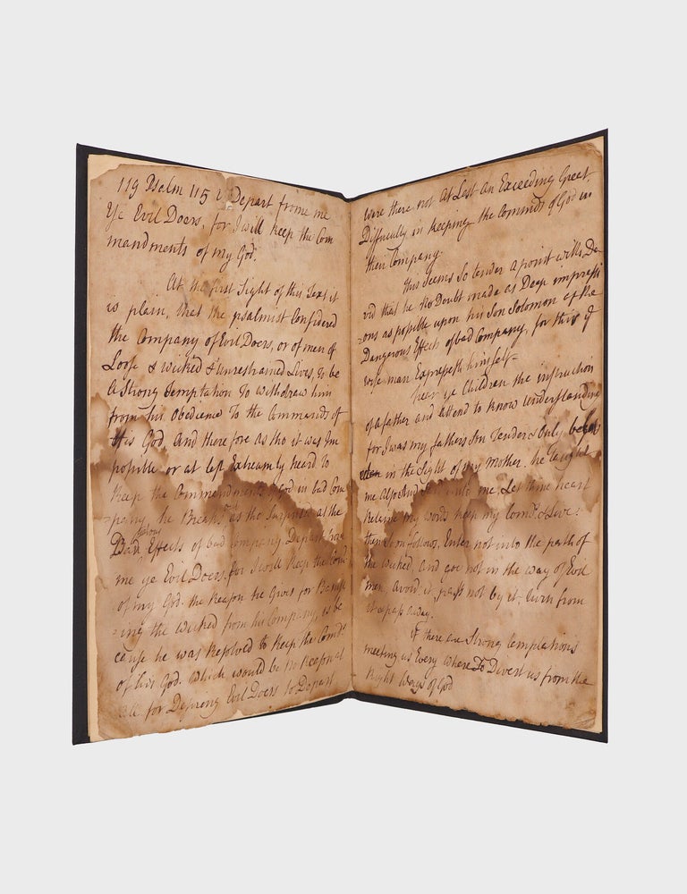 [Autograph manuscript sermon, delivered at St. George's Church in Hempstead, Long Island on Easter 1762 and at Christ Church in Oyster Bay on May 23, 1762]