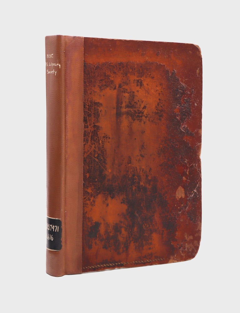 [Original manuscript subscription book for the New York Protestant Episcopal Library Society]