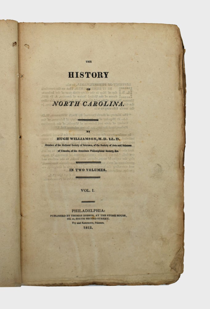 The History of North Carolina