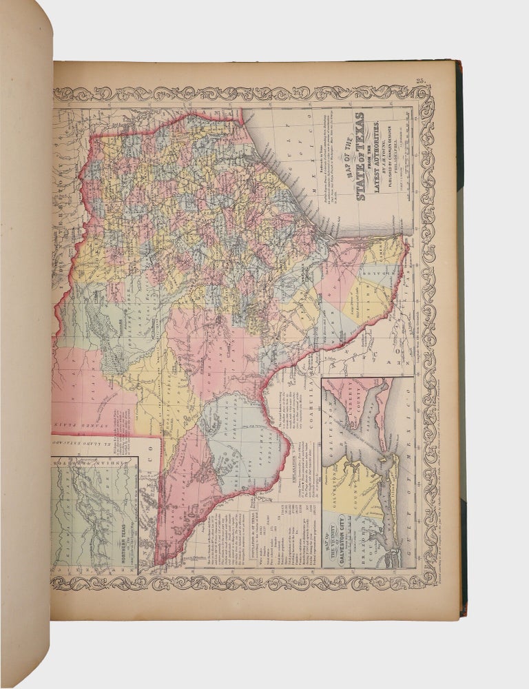 A New Universal Atlas Containing Maps of the Various Empires, Kingdoms, States and Republics of the World. With a Special Map of Each of the United States, Plans of Cities, &c
