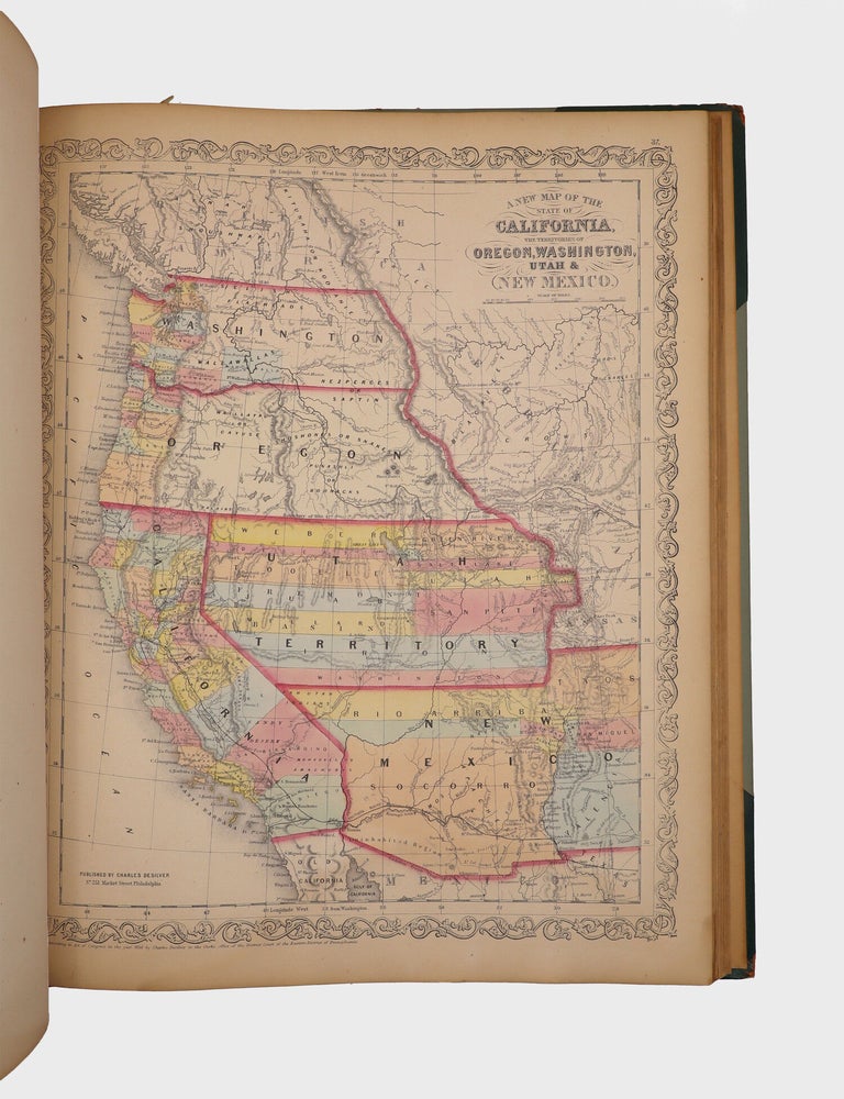 A New Universal Atlas Containing Maps of the Various Empires, Kingdoms, States and Republics of the World. With a Special Map of Each of the United States, Plans of Cities, &c