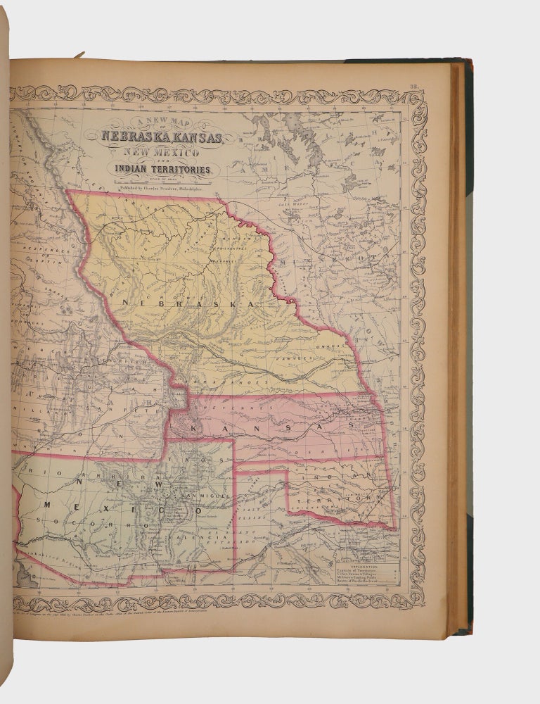 A New Universal Atlas Containing Maps of the Various Empires, Kingdoms, States and Republics of the World. With a Special Map of Each of the United States, Plans of Cities, &c