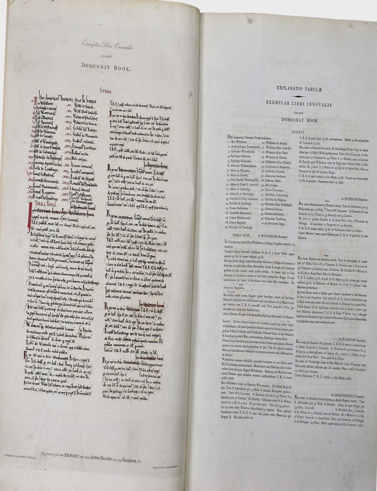Domesday-Book, Seu Liber Censualis Willelmi Primi Regis Angliae, Inter Archivos Regni in Domo... (4/4)