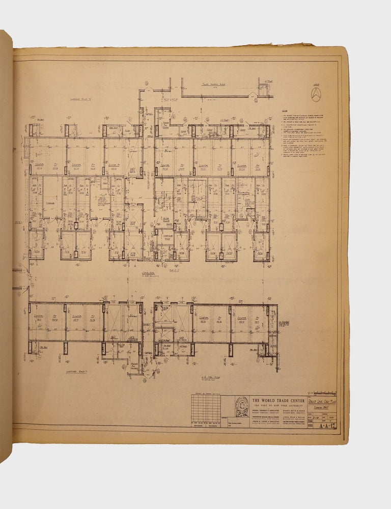 World Trade Center Blueprints, Tower A