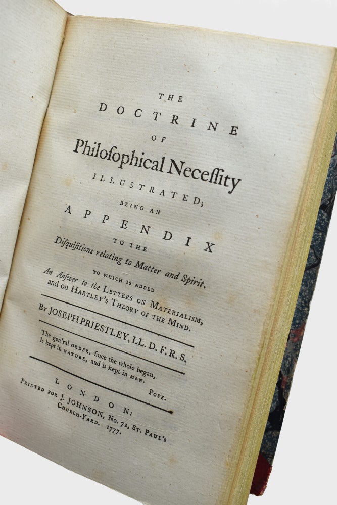 Disquisitions relating to Matter and Spirit to which is added , the History of the Philosophical Doctrine concerning the Origin of the Soul, and the Nature of Matter; with its Influence on Christianity, especially with Respect to the Doctrine of the Pre-existence of Christ