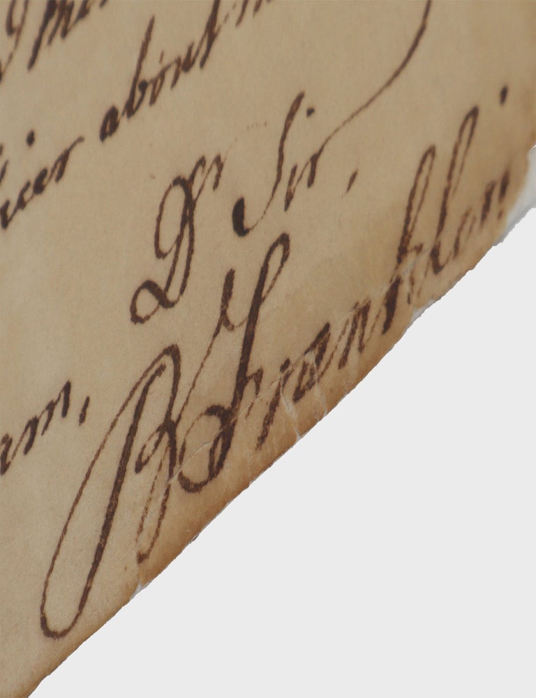 Autograph Letter, Signed "B. Franklin" to William Strahan, regarding the Library... (4/4)