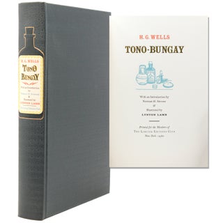 Item #38508 Tono-Bungay. With an Introduction by Norman H. Strouse. H. G. Wells