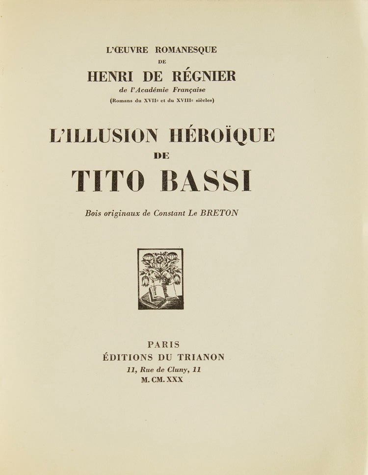 L'Illusion Héroïque de Tito Bassi