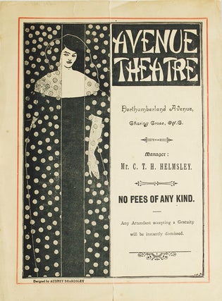 Item #39931 Avenue Theatre. Northumberland Avenue. Featuring "Arms and the Man" by Bernard Shaw &...