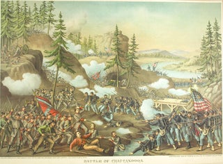 Item #40277 Battle of Chattanooga. [Chromolithographic print]. Civil War