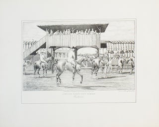 Item #42198 Uncolored Lithograph: "American Horse Show Scenes, Rochester" Edward King