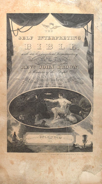 The Holy Bible...by the Late Rev. John Brown