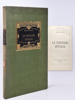 Item #42499 Le Fontane d'Italia. Arduino Colasanti