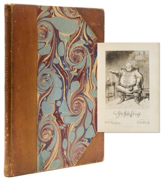 Item #42664 Sir John Falstaff Knight. George Cruikshank