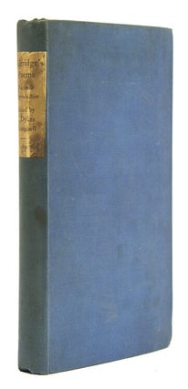 Item #43803 Coleridge's Poems. A Facsimile Reproduction of the Proofs and Mss. of some of...