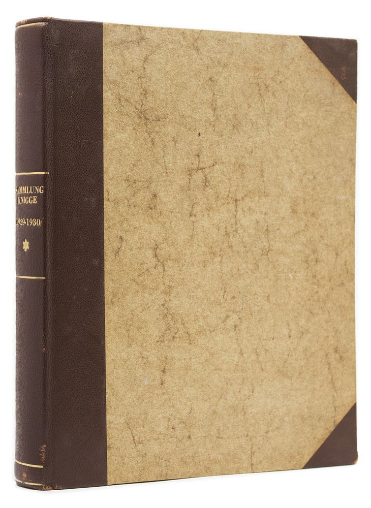 Auktios-Katalog. Munz-und Medaillen-Kabinet des Freiherrn Wilhelm Knigge