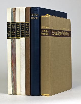 Item #43917 Collection of six books inscribed to the author's brother Hans Georg, including:...