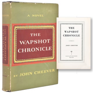 Item #46772 The Wapshot Chronicle. John Cheever