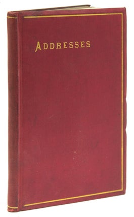 Item #4766 Addresses in Verse. Scottish Literature, George Bruce