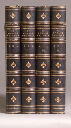 Item #52028 Private Correspondence of Horace Walpole, Earl of Orford. Horace Walpole