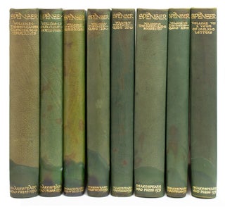 Item #52242 The Works of...Edited by Prof. W.L. Renwick. Shakespeare Head Press, Edmund Spenser
