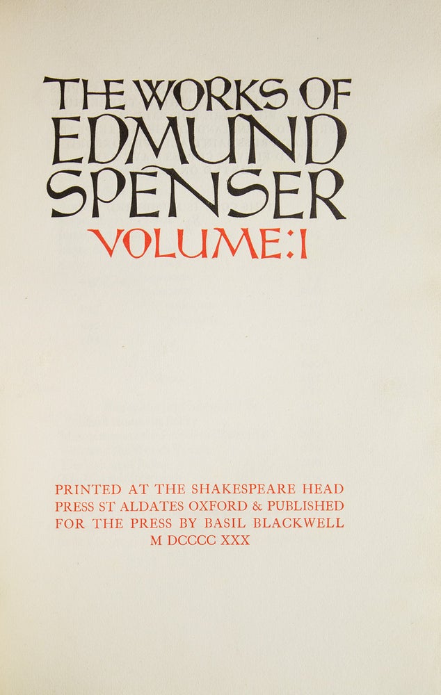 The Works of...Edited by Prof. W.L. Renwick (2/3)
