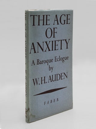 Item #52939 The Age of Anxiety. A Baroque Eclogue. W. H Auden