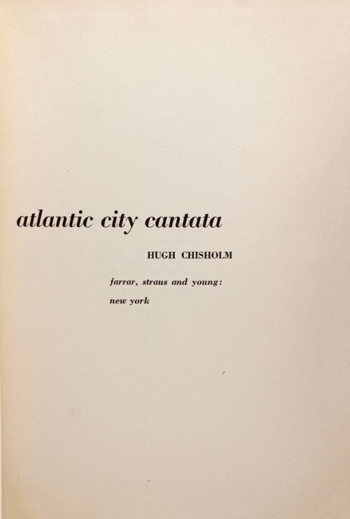 Atlantic City Cantata