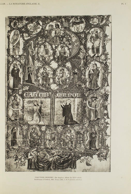 La Miniature Anglaise du XIVe et XVe Siècle. Traduit de l'anglais par Jean Buhot